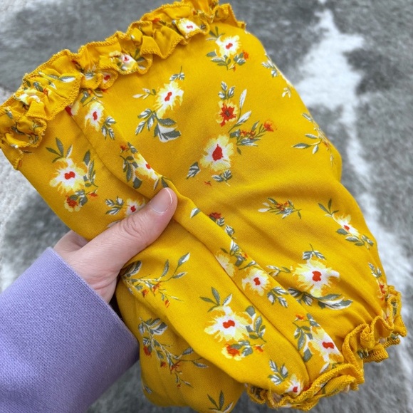 NWT Floral Ruffle Tiered Mini Skirt - Picture 7 of 10